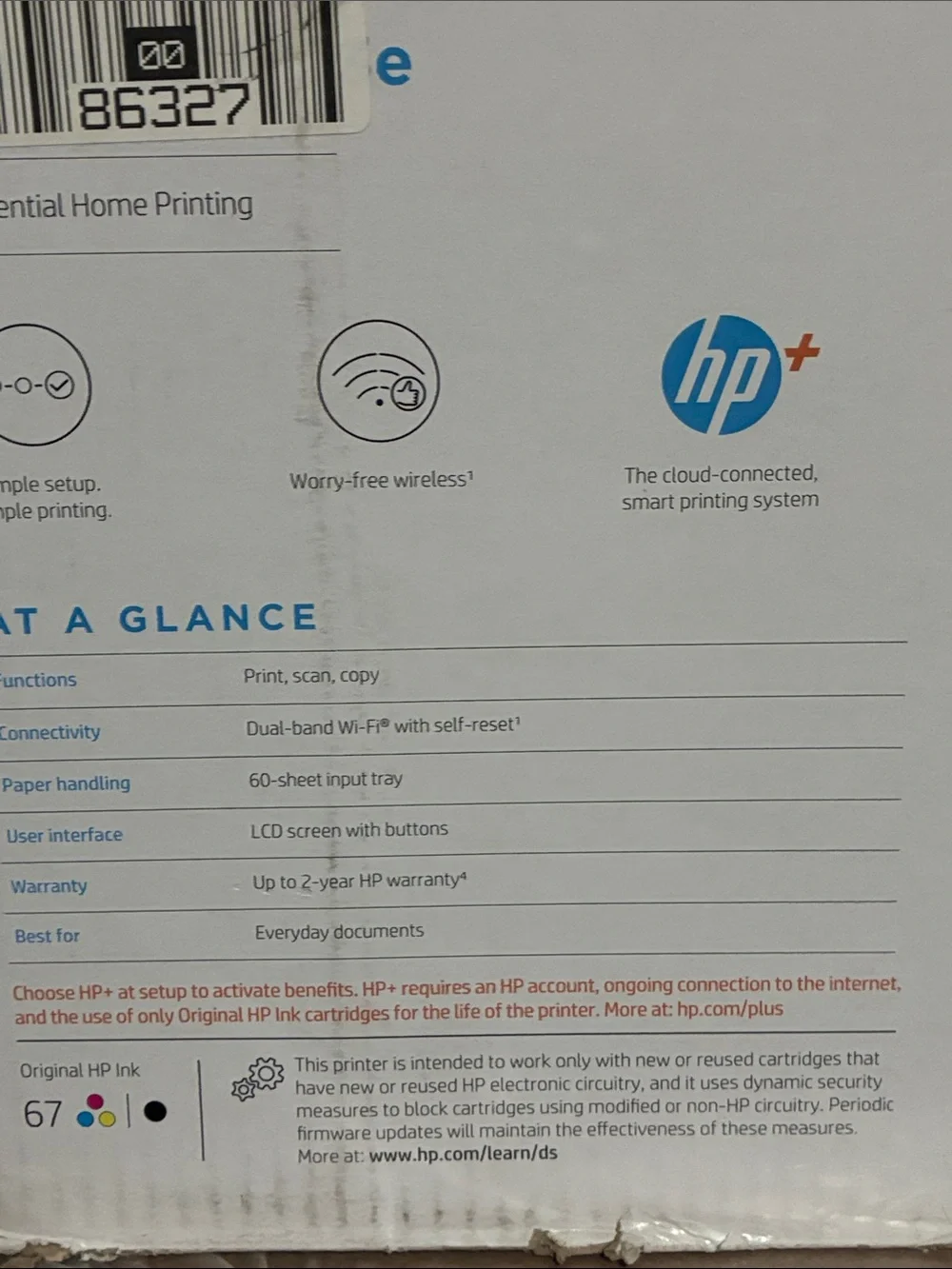 HP printer new